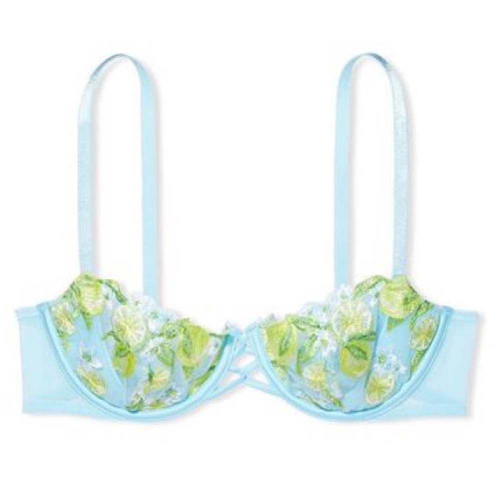Dream Angels Embroidered Unlined Balcony Bra